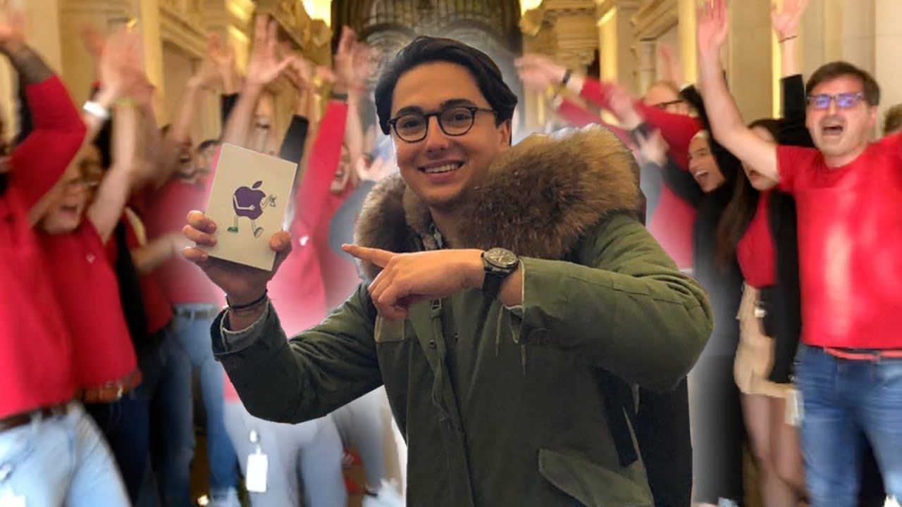 Ouverture de l&rsquo;Apple Store des Champs Élysées !